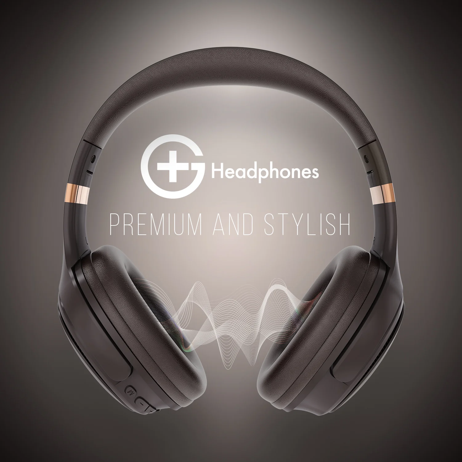 G+ Headphones (BROWN) - Image 2