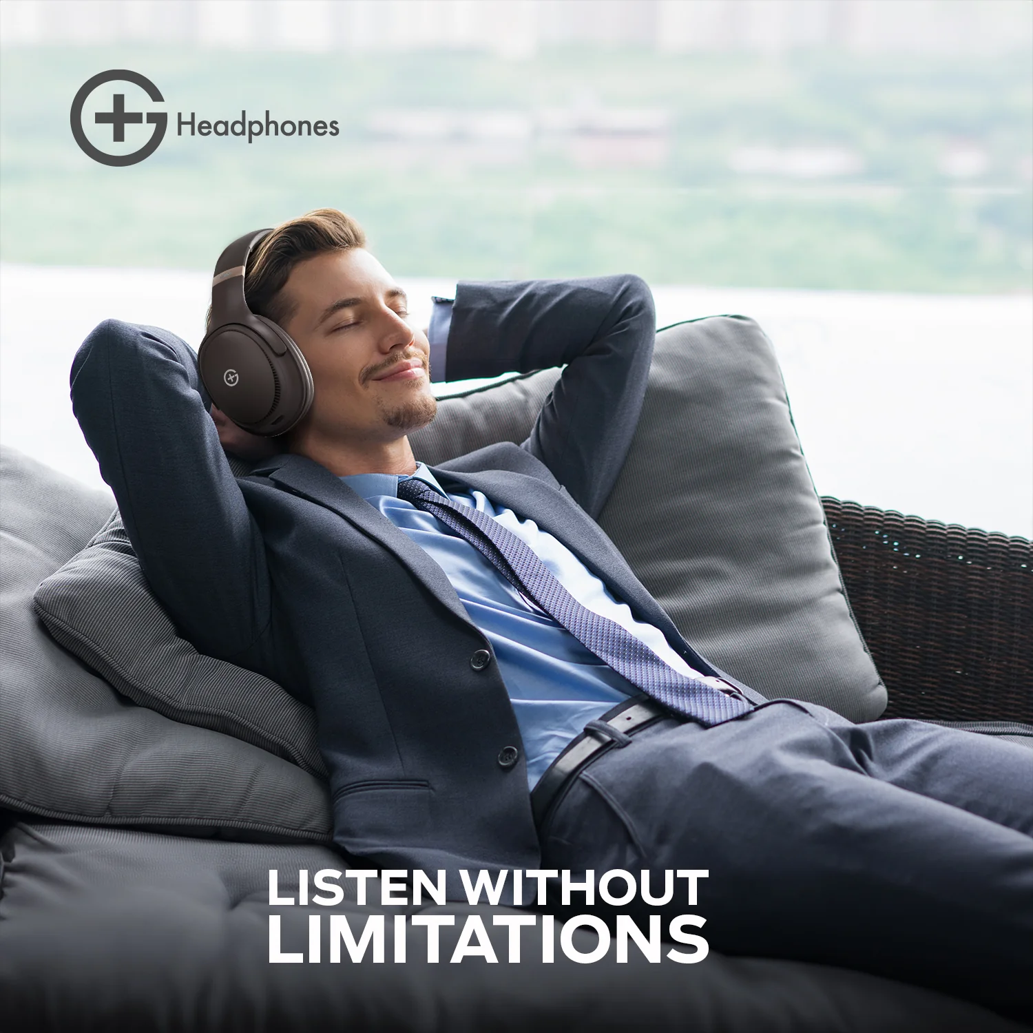 G+ Headphones (BROWN) - Image 4