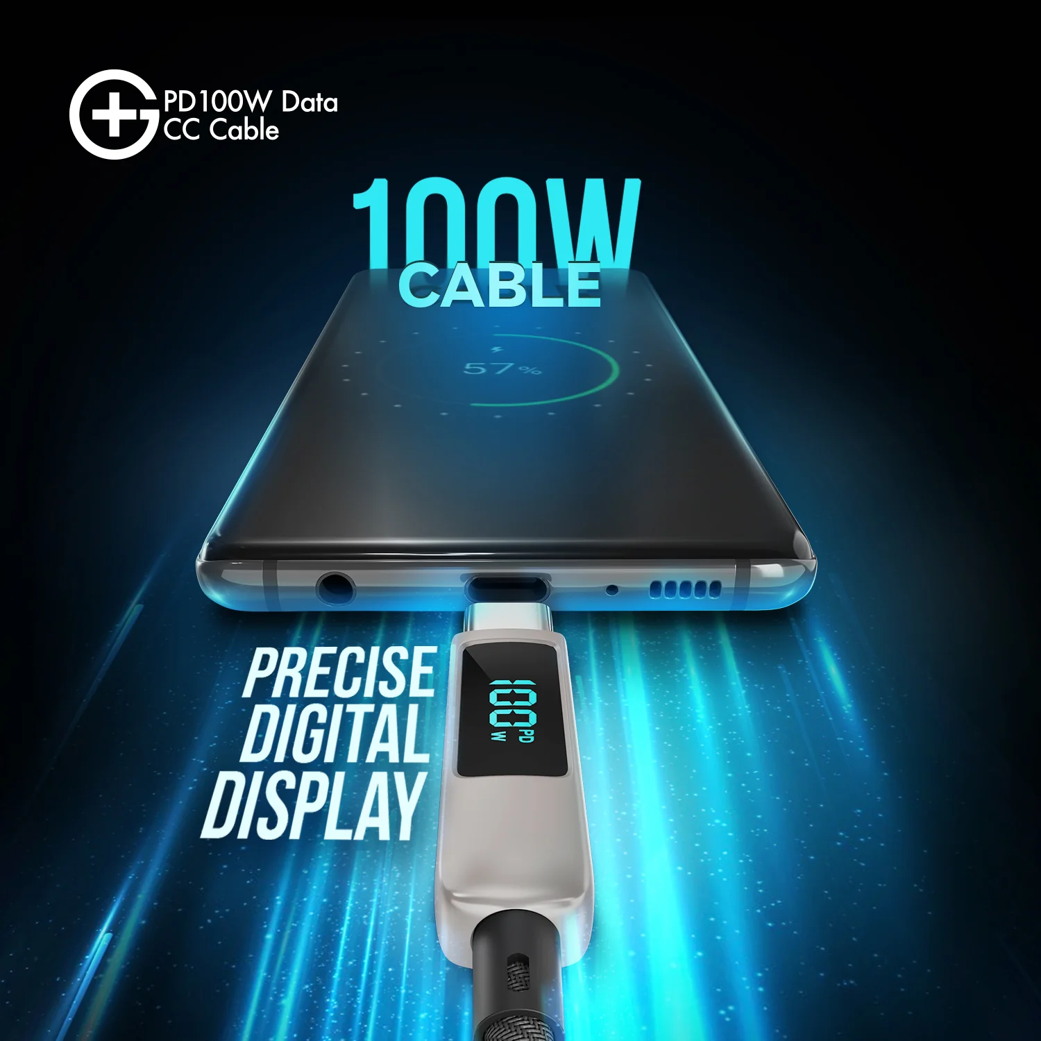 G+ PD Data CC Cable - 100W (GOLD) - Image 4