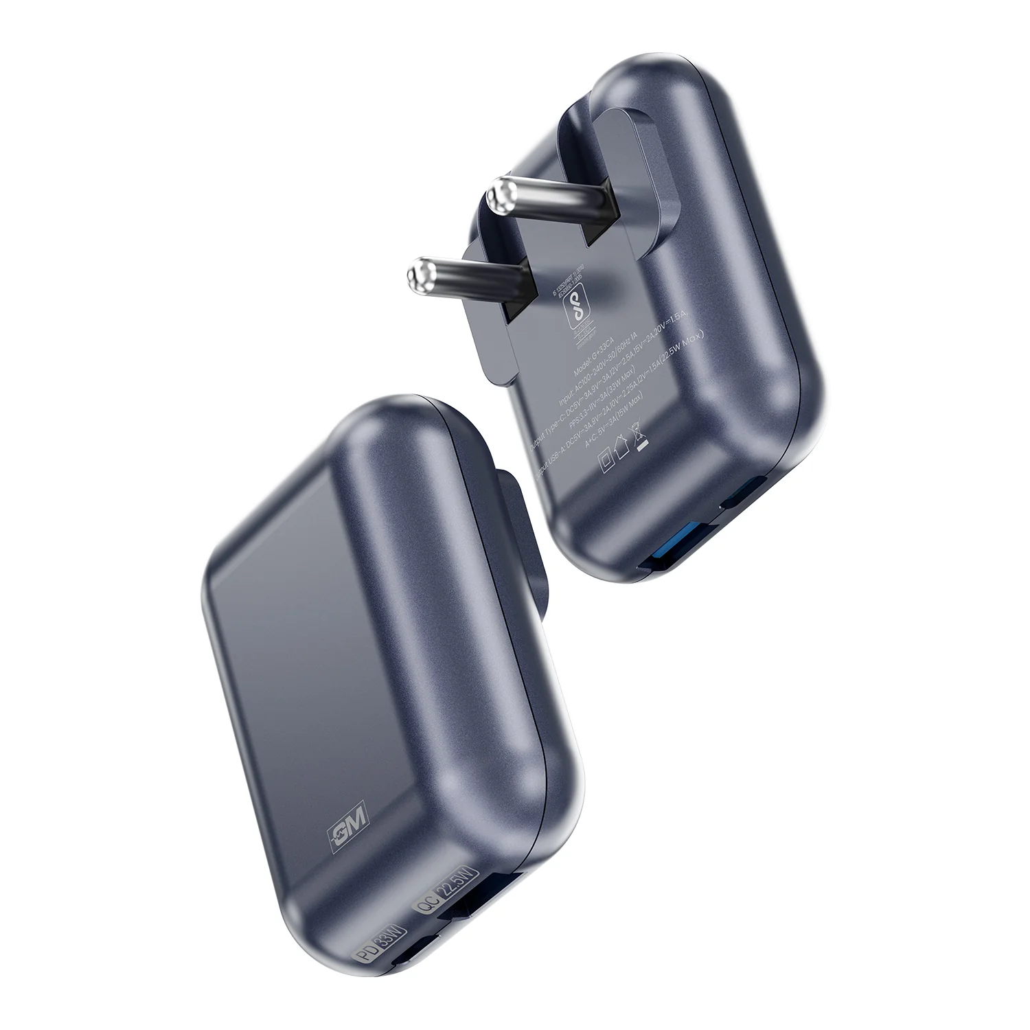 Spyder Adapter 33W - India's First Adapter with Foldable Pins