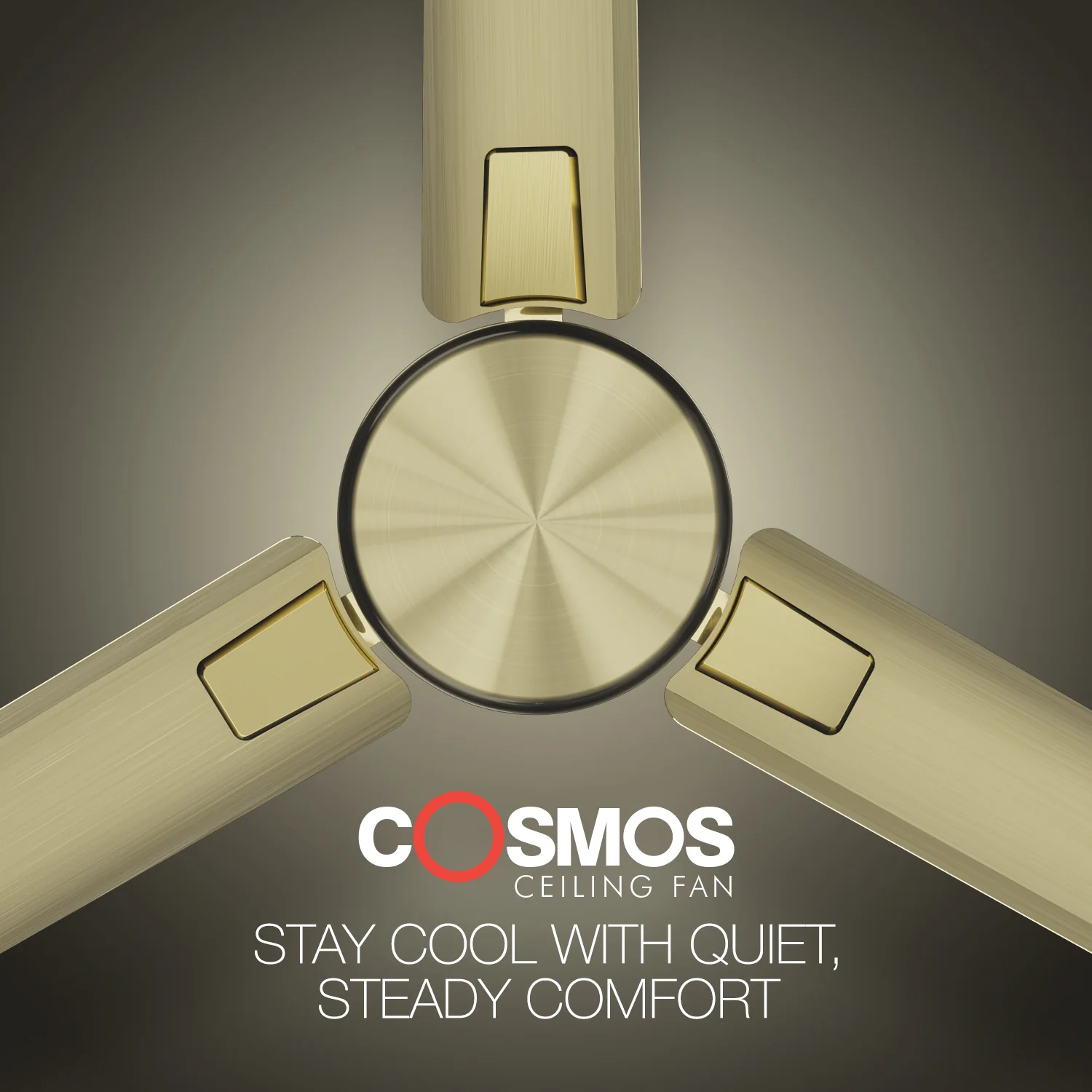 GM Cosmos - Ceiling Fan (Brass) - Image 3